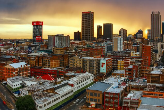 Fly to Johannesburg