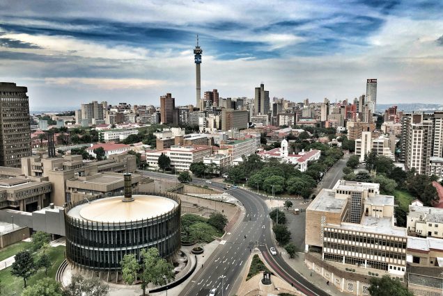 Fly to Johannesburg