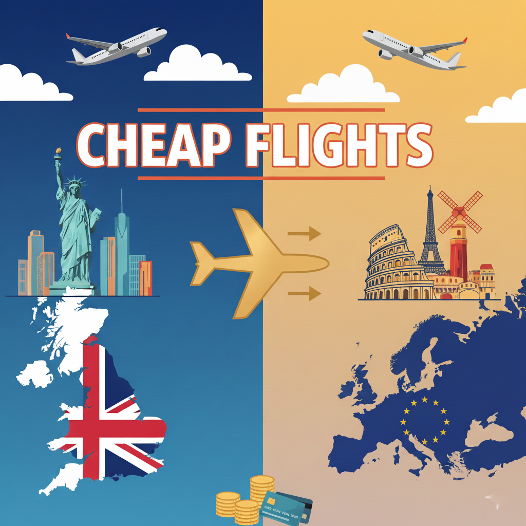 Cheap Flights: How to Find the Best Deals from the UK to the USA & Europe