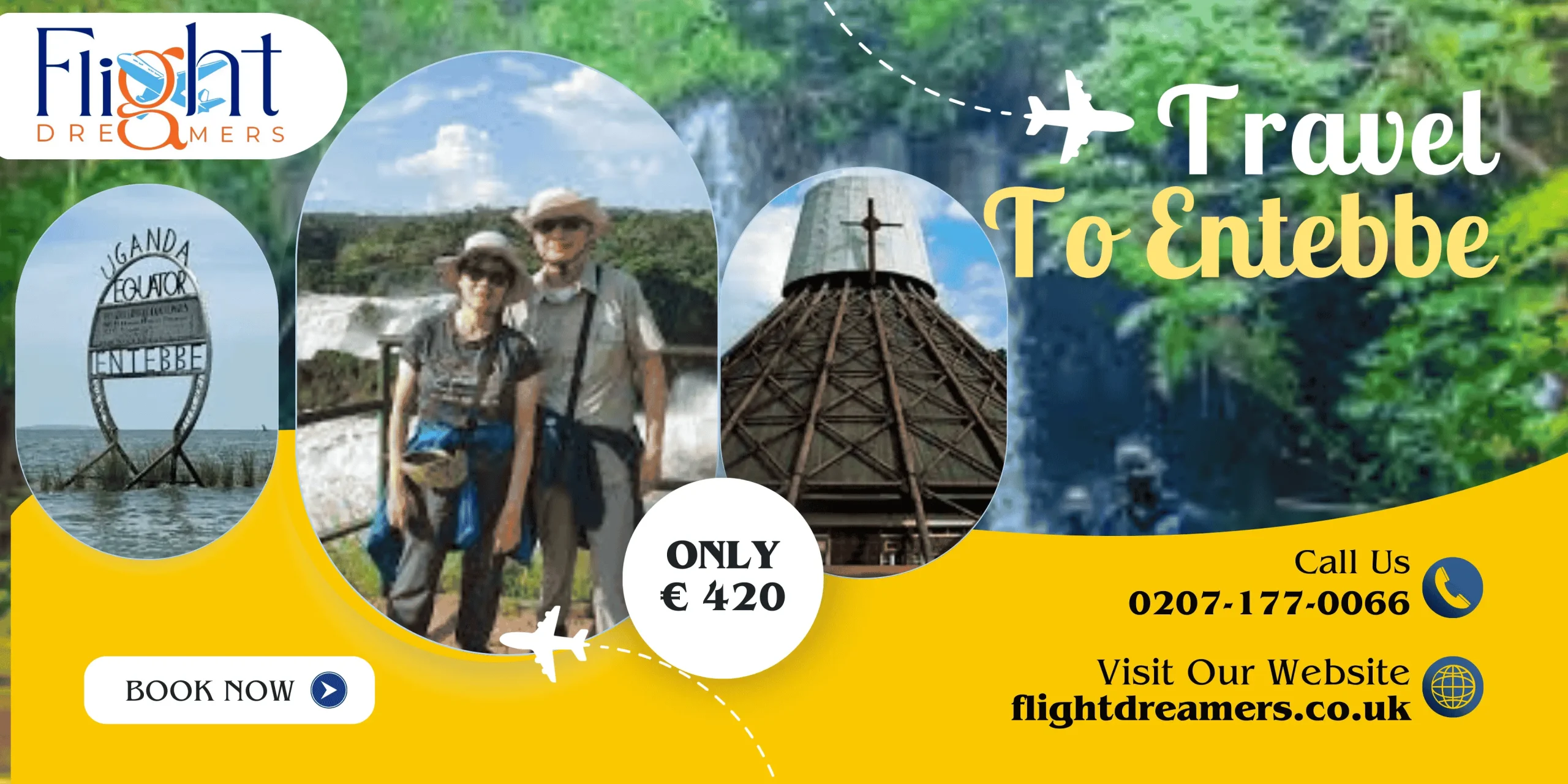 Entebbe Uganda Travel Guide from UK | Flight Dreamers | Affordable Flights